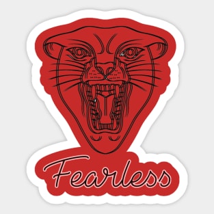Fearless&Young Sticker